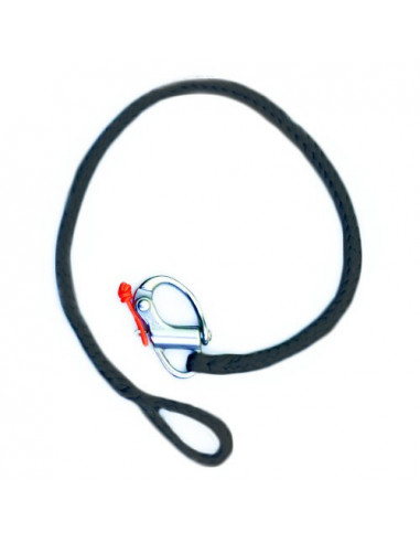 Span with safety snap shackle with 300 mm Dyneema