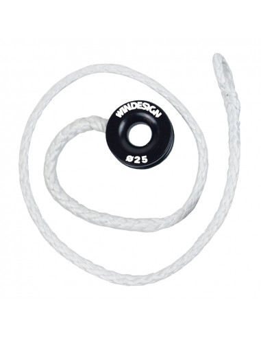 Optimax Halyard Line with Low Friction Ring