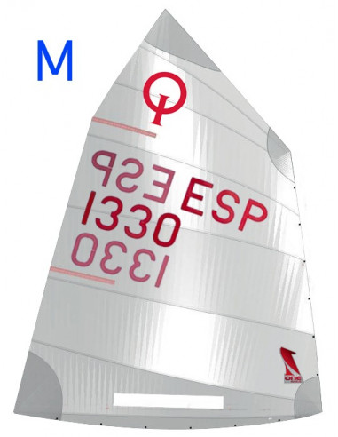 ONE SAILS - Optimist Medium Sail with Sail Numbers