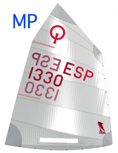 ONE SAILS - Optimist Medium Plus Sail, with Sail Number